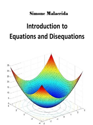 cover image of Introduction to Equations and Disequations